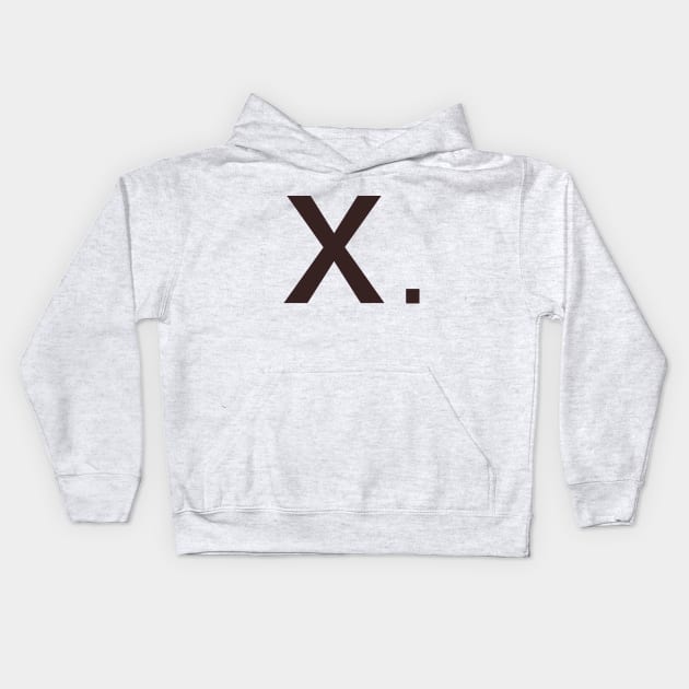 X. Kids Hoodie by jameswills47